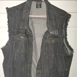 Misfits denim vest